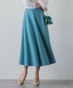 Viaggio Blu / ビアッジョブルー ミニ・ひざ丈スカート | 【新色追加】メルトンサーキュラースカート