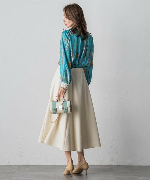 Viaggio Blu / ビアッジョブルー ミニ・ひざ丈スカート | 【新色追加】メルトンサーキュラースカート | 詳細19