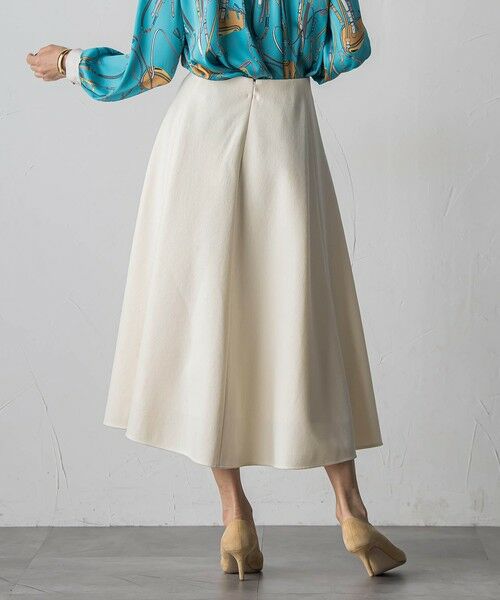 Viaggio Blu / ビアッジョブルー ミニ・ひざ丈スカート | 【新色追加】メルトンサーキュラースカート | 詳細16