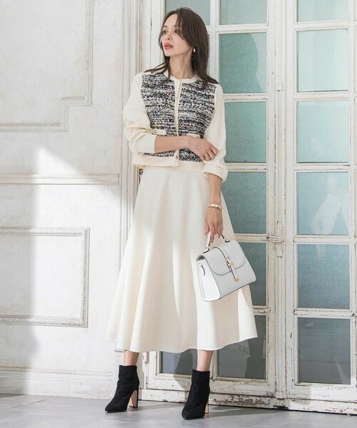 Viaggio Blu / ビアッジョブルー ミニ・ひざ丈スカート | 【新色追加】メルトンサーキュラースカート | 詳細8