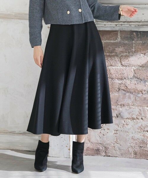 Viaggio Blu / ビアッジョブルー ミニ・ひざ丈スカート | 【新色追加】メルトンサーキュラースカート | 詳細28