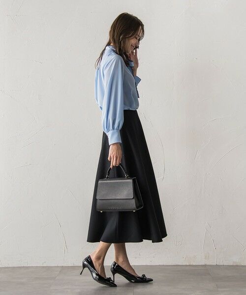 Viaggio Blu / ビアッジョブルー ミニ・ひざ丈スカート | 【新色追加】メルトンサーキュラースカート | 詳細23