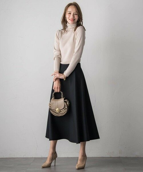 Viaggio Blu / ビアッジョブルー ミニ・ひざ丈スカート | 【新色追加】メルトンサーキュラースカート | 詳細25