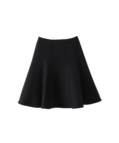 Viaggio Blu / ビアッジョブルー ミニ・ひざ丈スカート | 【新色追加】ルミナリー圧縮スムーススカート