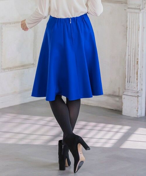 Viaggio Blu / ビアッジョブルー ミニ・ひざ丈スカート | ルミナリー圧縮スムーススカート | 詳細25