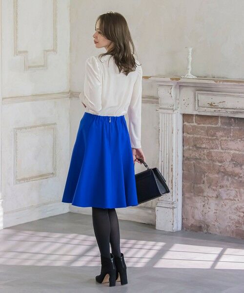 Viaggio Blu / ビアッジョブルー ミニ・ひざ丈スカート | ルミナリー圧縮スムーススカート | 詳細27