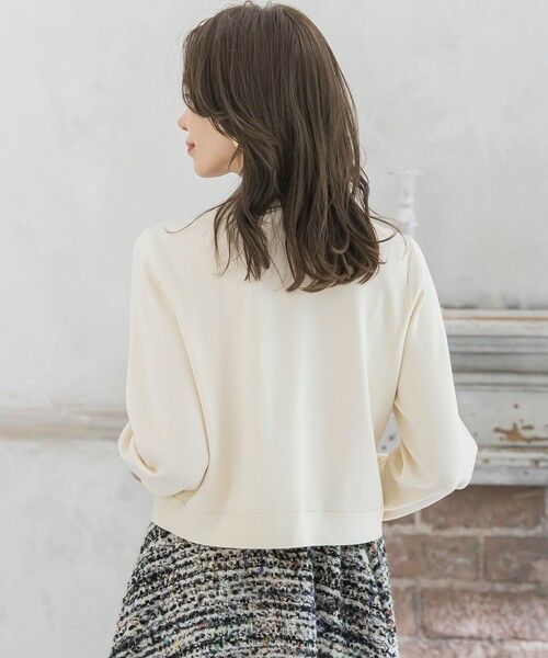 Viaggio Blu / ビアッジョブルー カーディガン・ボレロ | CLARENSONミックスツイードカーディガン | 詳細4