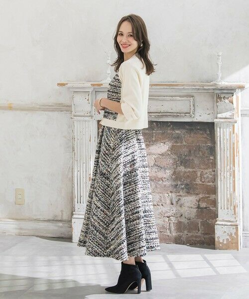 Viaggio Blu / ビアッジョブルー カーディガン・ボレロ | CLARENSONミックスツイードカーディガン | 詳細6