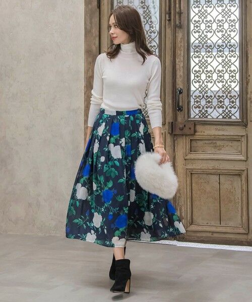 Viaggio Blu / ビアッジョブルー ニット・セーター | 【新色追加】スパンコールリブタートルニット | 詳細27