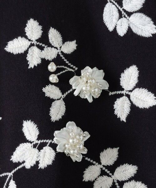 Viaggio Blu / ビアッジョブルー カーディガン・ボレロ | 【新色追加】ボタニカルモチーフ刺繍カーディガン | 詳細12