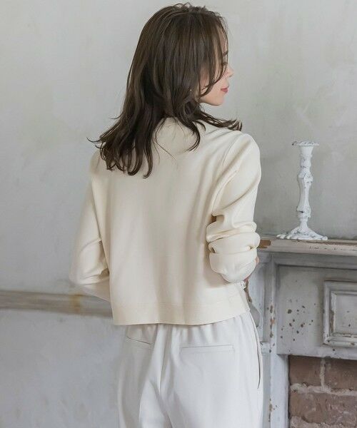 Viaggio Blu / ビアッジョブルー カーディガン・ボレロ | リボンドットツイードカーディガン | 詳細6