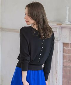 Viaggio Blu / ビアッジョブルー ニット・セーター | 【新色追加】BRISBANE前後2WAYパールニット