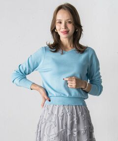 Viaggio Blu / ビアッジョブルー ニット・セーター | 【新色追加】BRISBANE前後2WAYパールニット