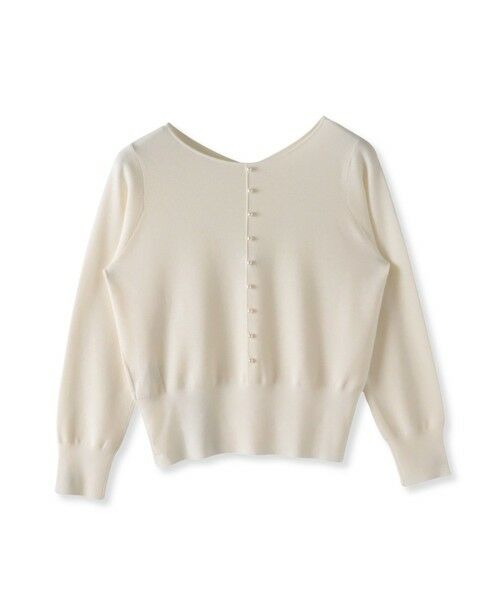 Viaggio Blu / ビアッジョブルー ニット・セーター | 【新色追加】BRISBANE前後2WAYパールニット | 詳細8