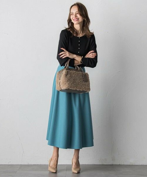 Viaggio Blu / ビアッジョブルー ニット・セーター | 【新色追加】BRISBANE前後2WAYパールニット | 詳細15