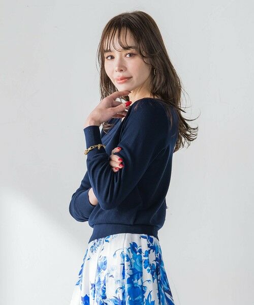 Viaggio Blu / ビアッジョブルー ニット・セーター | 【新色追加】BRISBANE前後2WAYパールニット | 詳細25