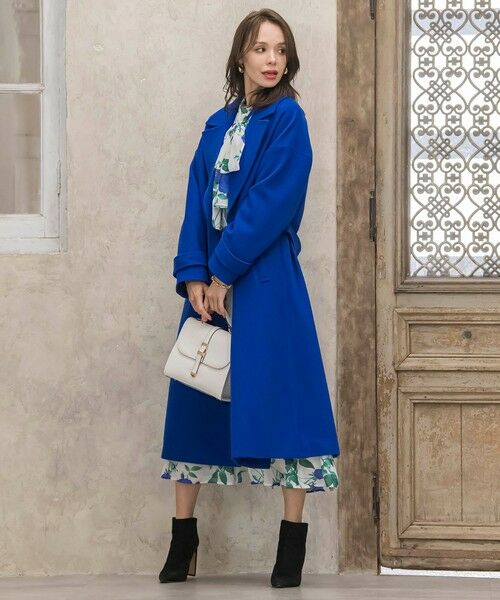 Viaggio Blu / ビアッジョブルー シャツ・ブラウス | ブルーローズプリントブラウス≪洗濯機で洗える≫ | 詳細13