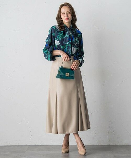 Viaggio Blu / ビアッジョブルー シャツ・ブラウス | ブルーローズプリントブラウス≪洗濯機で洗える≫ | 詳細22