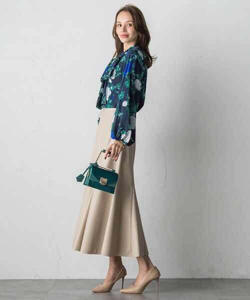 Viaggio Blu / ビアッジョブルー シャツ・ブラウス | ブルーローズプリントブラウス≪洗濯機で洗える≫ | 詳細23