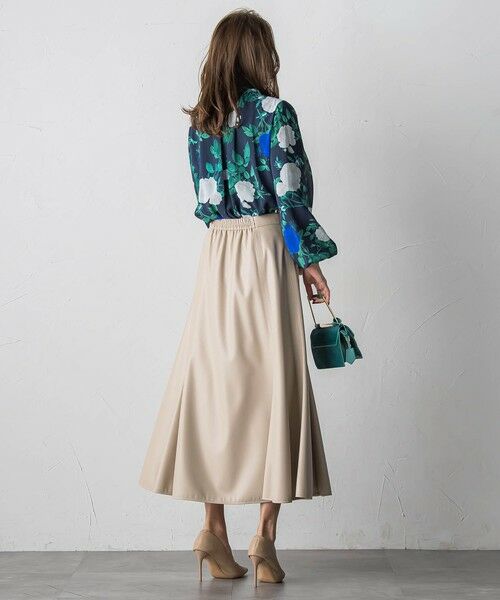 Viaggio Blu / ビアッジョブルー シャツ・ブラウス | ブルーローズプリントブラウス≪洗濯機で洗える≫ | 詳細24