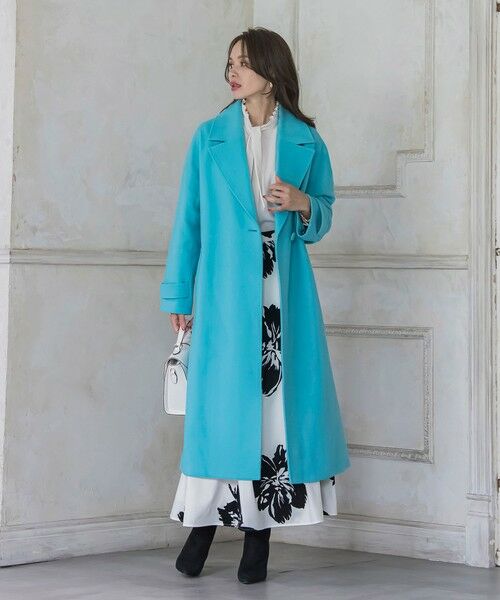 Viaggio Blu / ビアッジョブルー シャツ・ブラウス | フリルネックボウタイブラウス≪洗濯機で洗える≫ | 詳細12