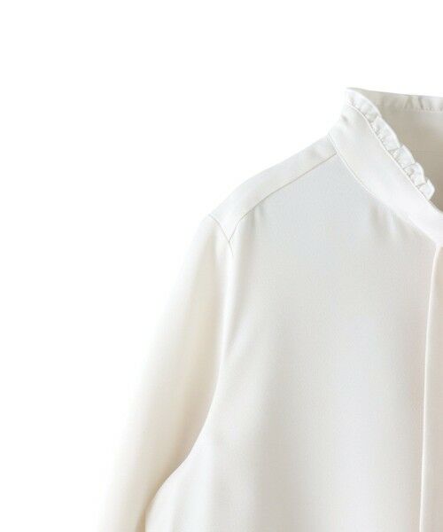 Viaggio Blu / ビアッジョブルー シャツ・ブラウス | フリルネックボウタイブラウス≪洗濯機で洗える≫ | 詳細17