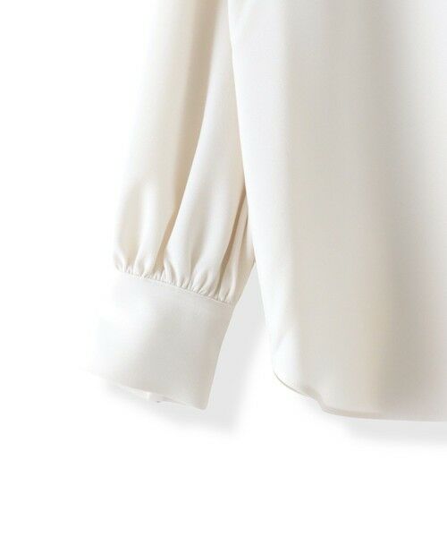 Viaggio Blu / ビアッジョブルー シャツ・ブラウス | フリルネックボウタイブラウス≪洗濯機で洗える≫ | 詳細18