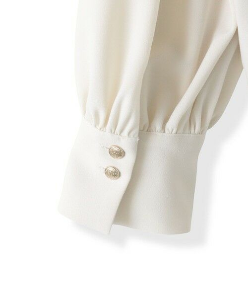 Viaggio Blu / ビアッジョブルー シャツ・ブラウス | フリルネックボウタイブラウス≪洗濯機で洗える≫ | 詳細21