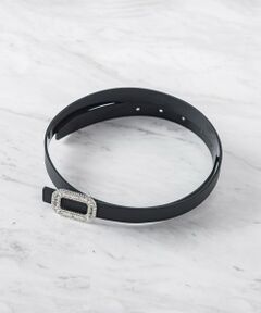 Viaggio Blu / ビアッジョブルー ベルト・サスペンダー | リバーシブルビジューバックルベルト