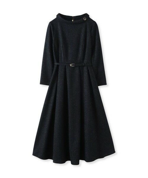 Viaggio Blu / ビアッジョブルー ロング・マキシ丈ワンピース | ツイードラメワンピース | 詳細8