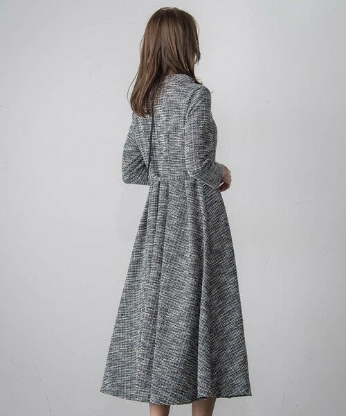 Viaggio Blu / ビアッジョブルー ロング・マキシ丈ワンピース | ツイードラメワンピース | 詳細10