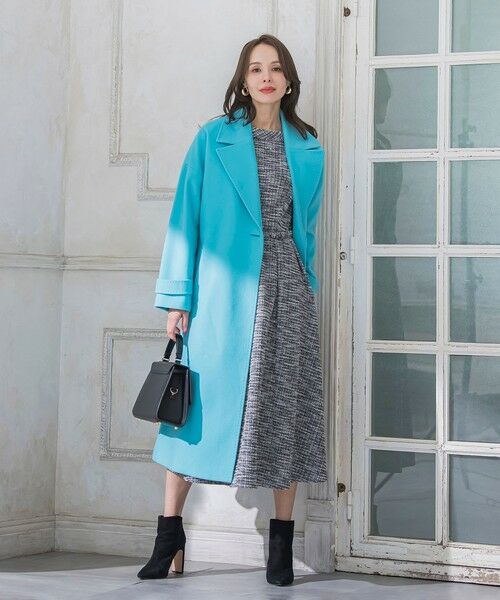 Viaggio Blu / ビアッジョブルー ロング・マキシ丈ワンピース | ツイードラメワンピース | 詳細20