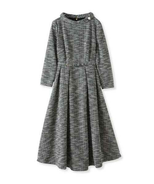 Viaggio Blu / ビアッジョブルー ロング・マキシ丈ワンピース | ツイードラメワンピース | 詳細24