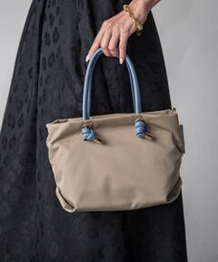 Viaggio Blu / ビアッジョブルー その他小物 | 【VIOLAd'ORO】ノットハンドルナイロントート