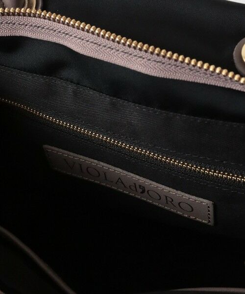 Viaggio Blu / ビアッジョブルー その他小物 | 【VIOLAd'ORO】ノットハンドルナイロントート | 詳細7