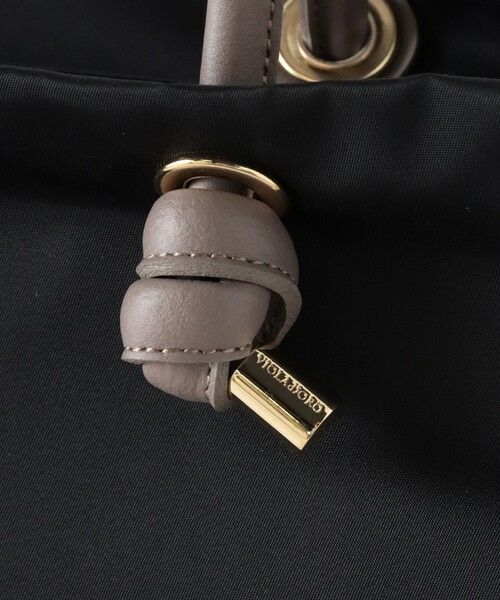 Viaggio Blu / ビアッジョブルー その他小物 | 【VIOLAd'ORO】ノットハンドルナイロントート | 詳細11