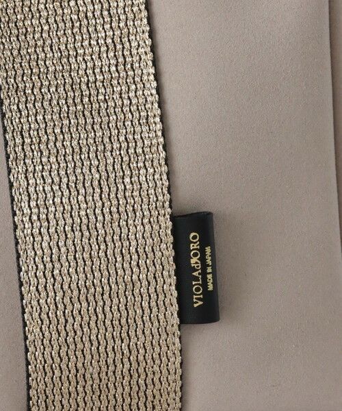 Viaggio Blu / ビアッジョブルー その他小物 | 【VIOLAd'ORO】ラメテープトートバッグ | 詳細19
