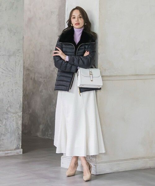 Viaggio Blu / ビアッジョブルー ダッフルコート | 襟ファーダウン | 詳細6