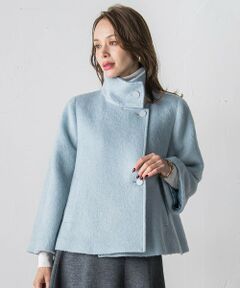 Viaggio Blu / ビアッジョブルー ダッフルコート | シャギーショートコート