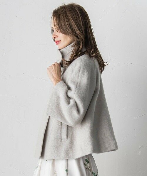 Viaggio Blu / ビアッジョブルー ダッフルコート | シャギーショートコート | 詳細3