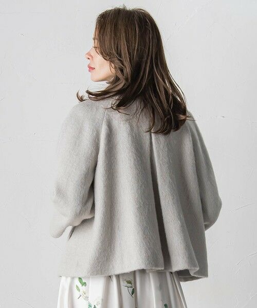 Viaggio Blu / ビアッジョブルー ダッフルコート | シャギーショートコート | 詳細4