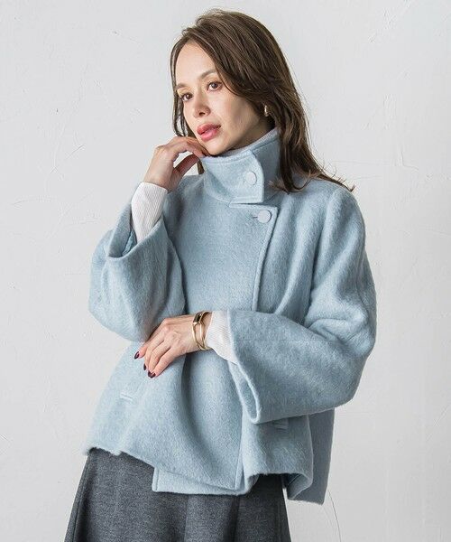 Viaggio Blu / ビアッジョブルー ダッフルコート | シャギーショートコート | 詳細10