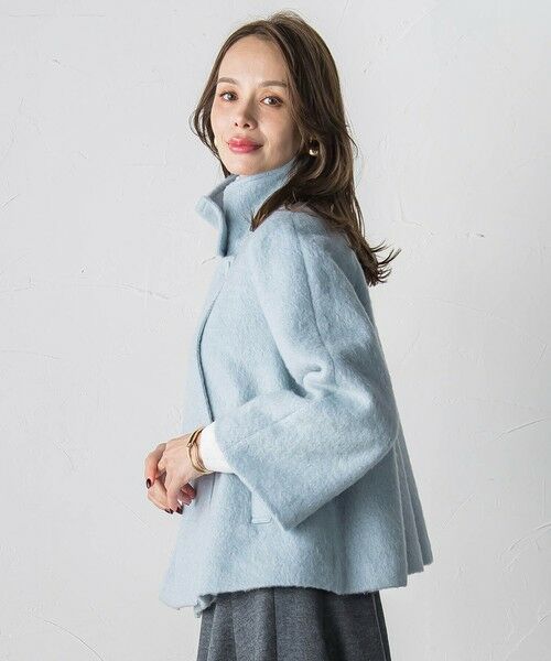 Viaggio Blu / ビアッジョブルー ダッフルコート | シャギーショートコート | 詳細11