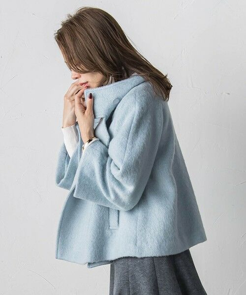 Viaggio Blu / ビアッジョブルー ダッフルコート | シャギーショートコート | 詳細16