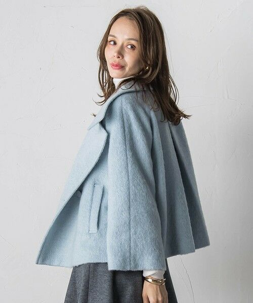 Viaggio Blu / ビアッジョブルー ダッフルコート | シャギーショートコート | 詳細17