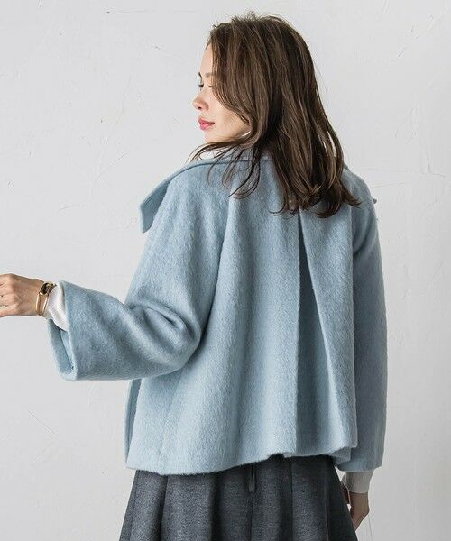 Viaggio Blu / ビアッジョブルー ダッフルコート | シャギーショートコート | 詳細18