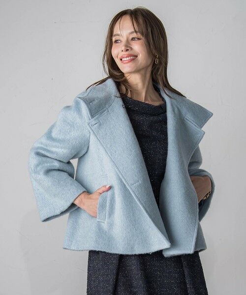 Viaggio Blu / ビアッジョブルー ダッフルコート | シャギーショートコート | 詳細21