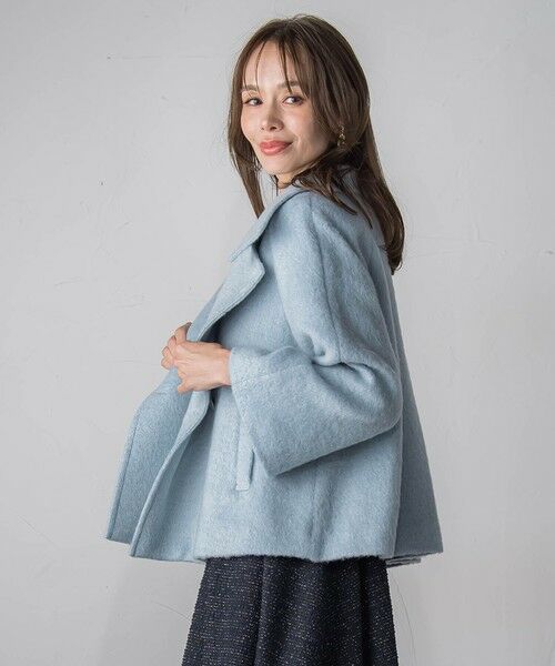 Viaggio Blu / ビアッジョブルー ダッフルコート | シャギーショートコート | 詳細22