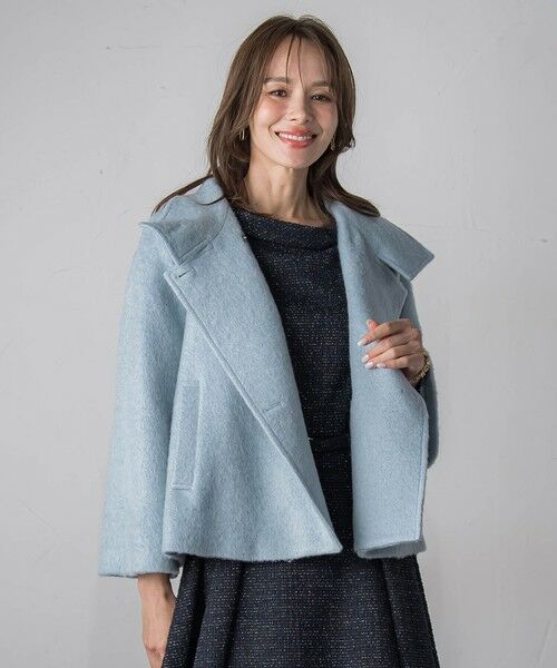 Viaggio Blu / ビアッジョブルー ダッフルコート | シャギーショートコート | 詳細23