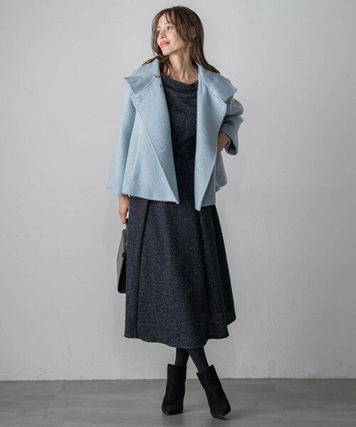 Viaggio Blu / ビアッジョブルー ダッフルコート | シャギーショートコート | 詳細25